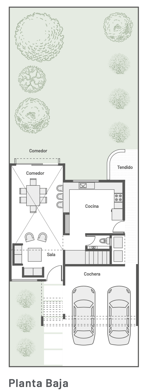 Plano cervino planta baja