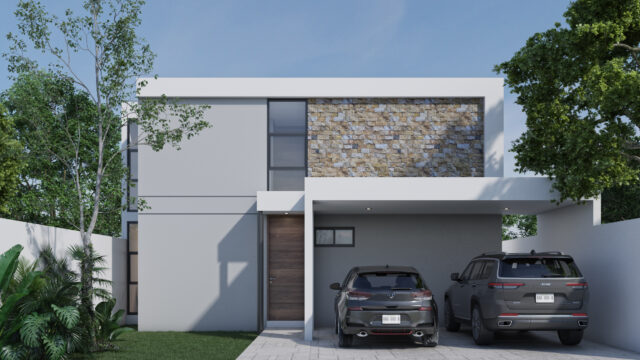 MODELO 11-142m2 FACHADA 1