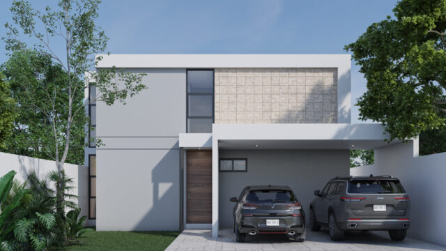 MODELO 11-142m2 FACHADA 2
