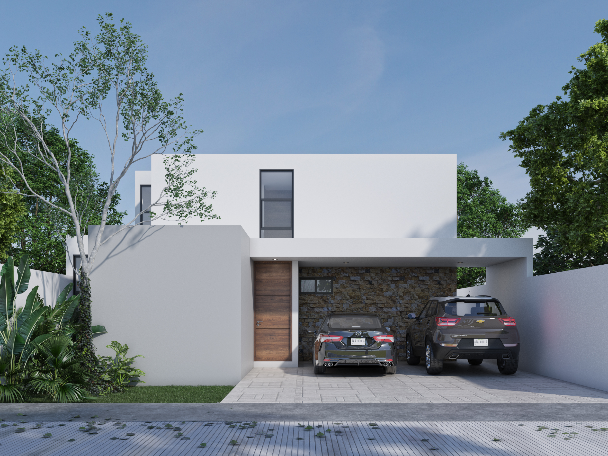 MODELO 11 164m2 FACHADA 1