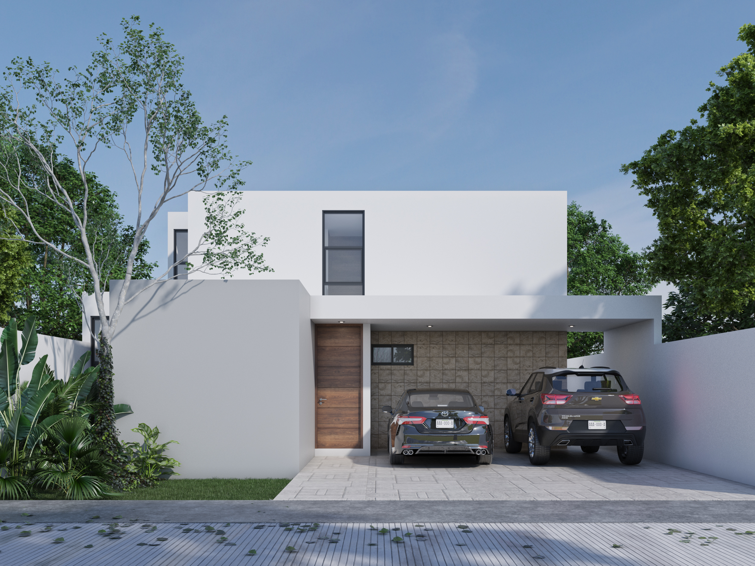 MODELO 11 164m2 FACHADA 2