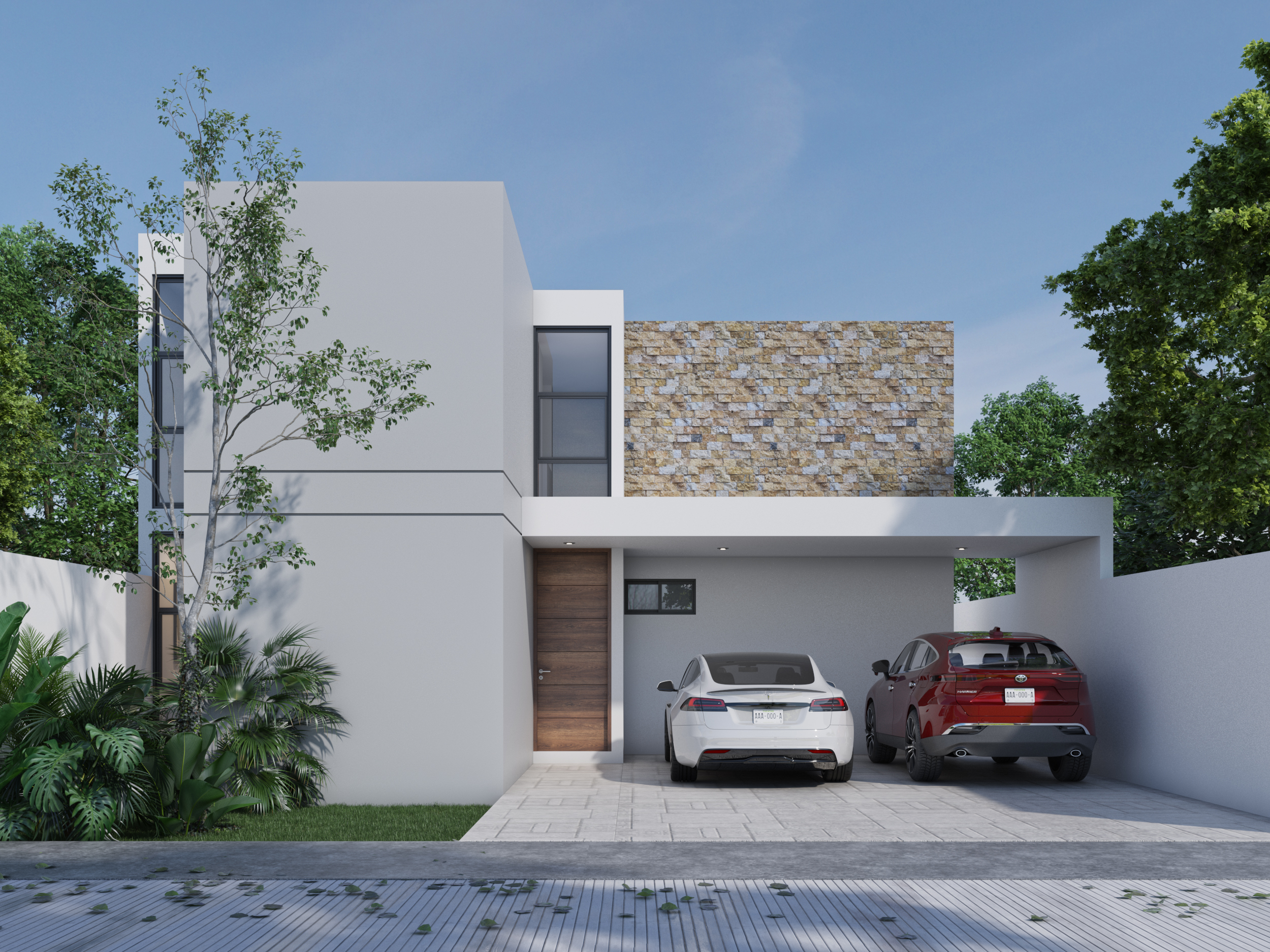MODELO 11 188m2 FACHADA 1