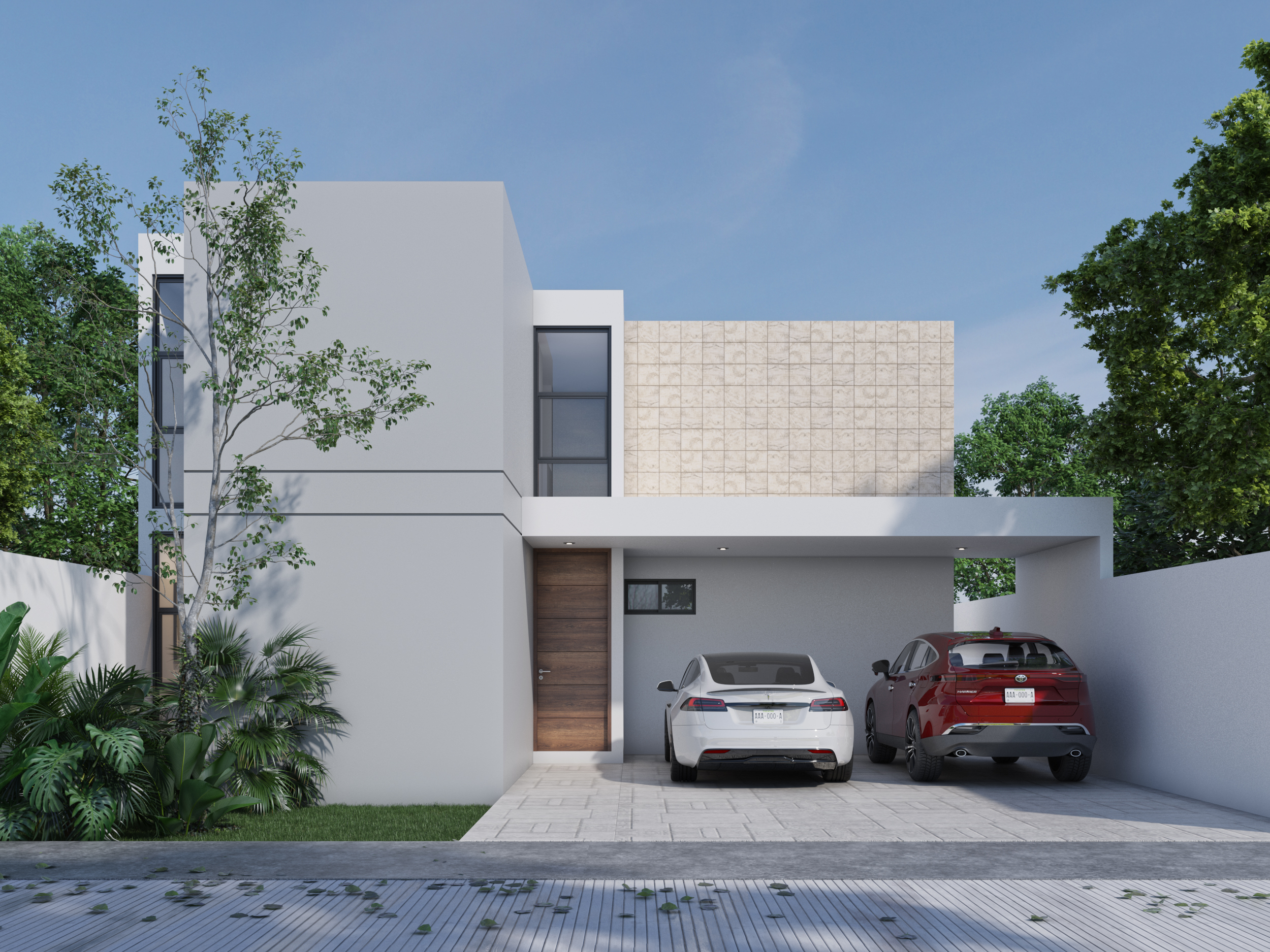 MODELO 11 188m2 FACHADA 2