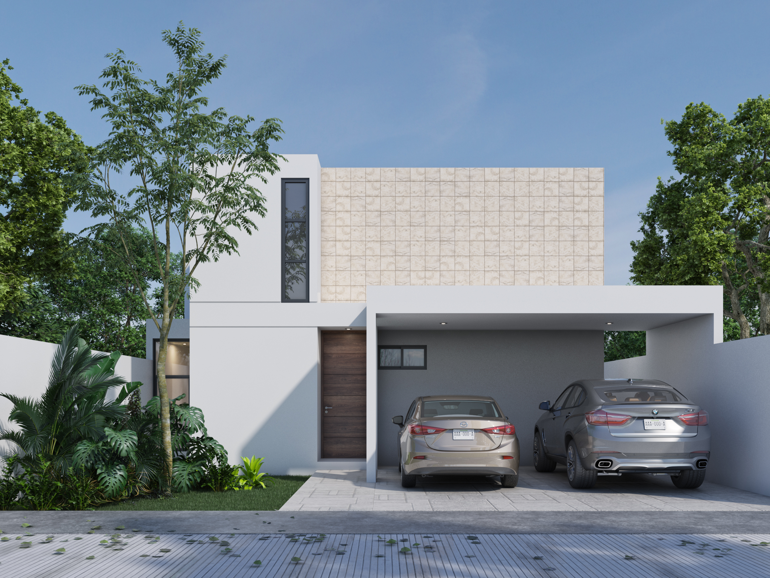 MODELO 11 203m2 FACHADA 2