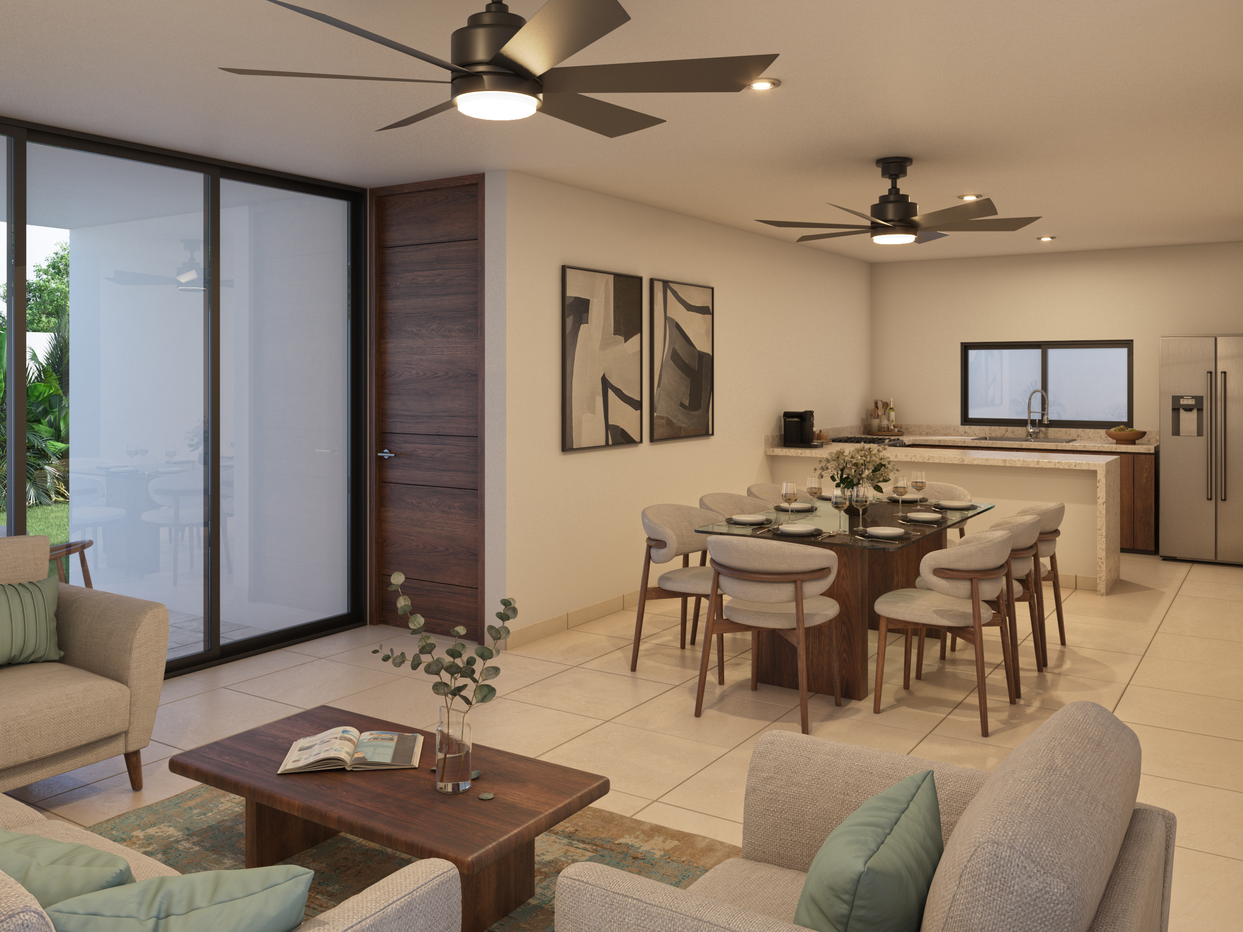 MODELO 11 203m2 INTERIOR