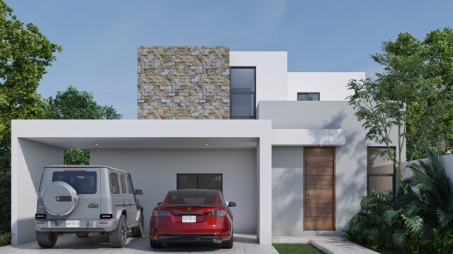 MODELO 11-209m2 FACHADA 1