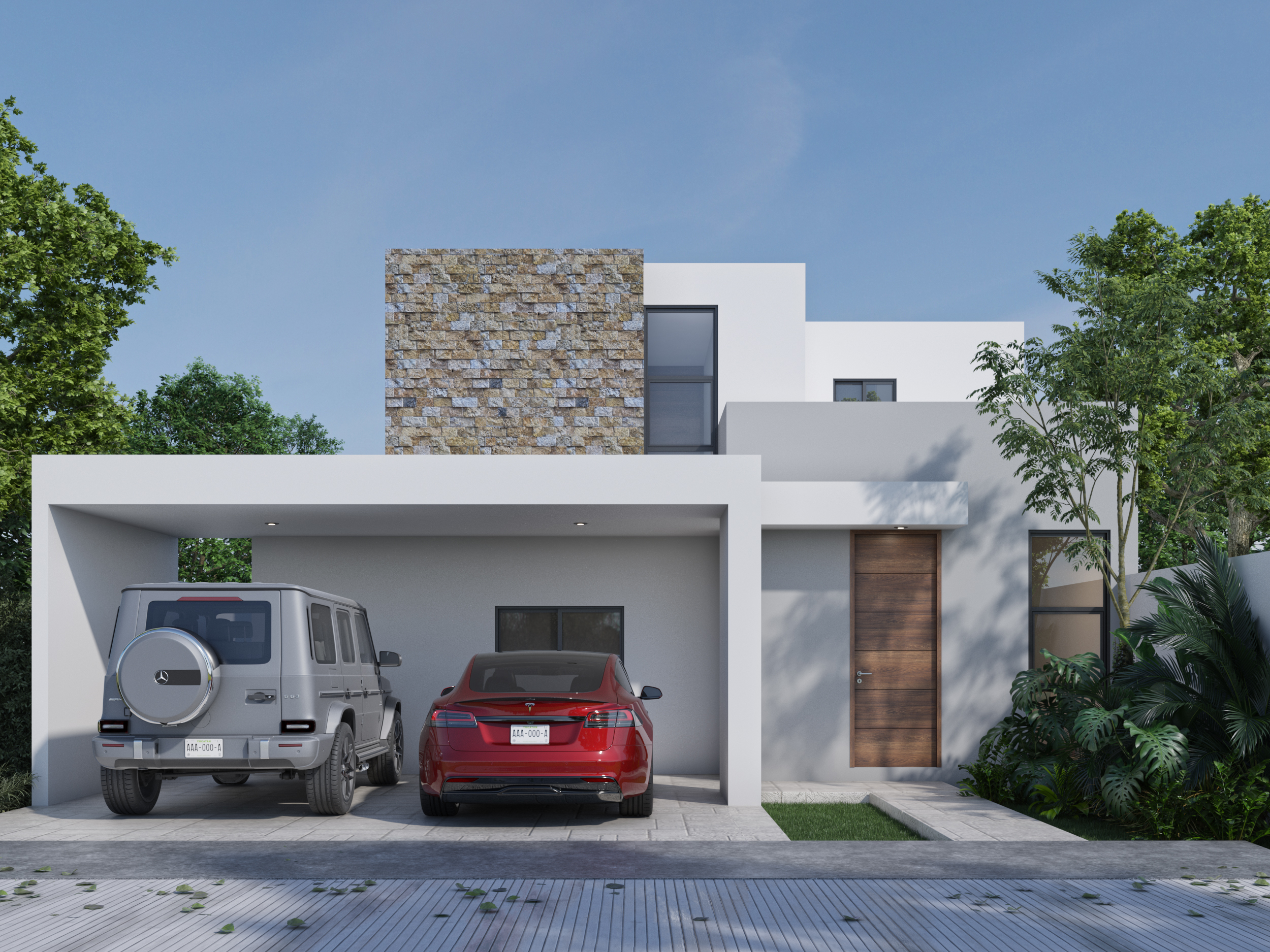 MODELO 11 209m2 FACHADA 1