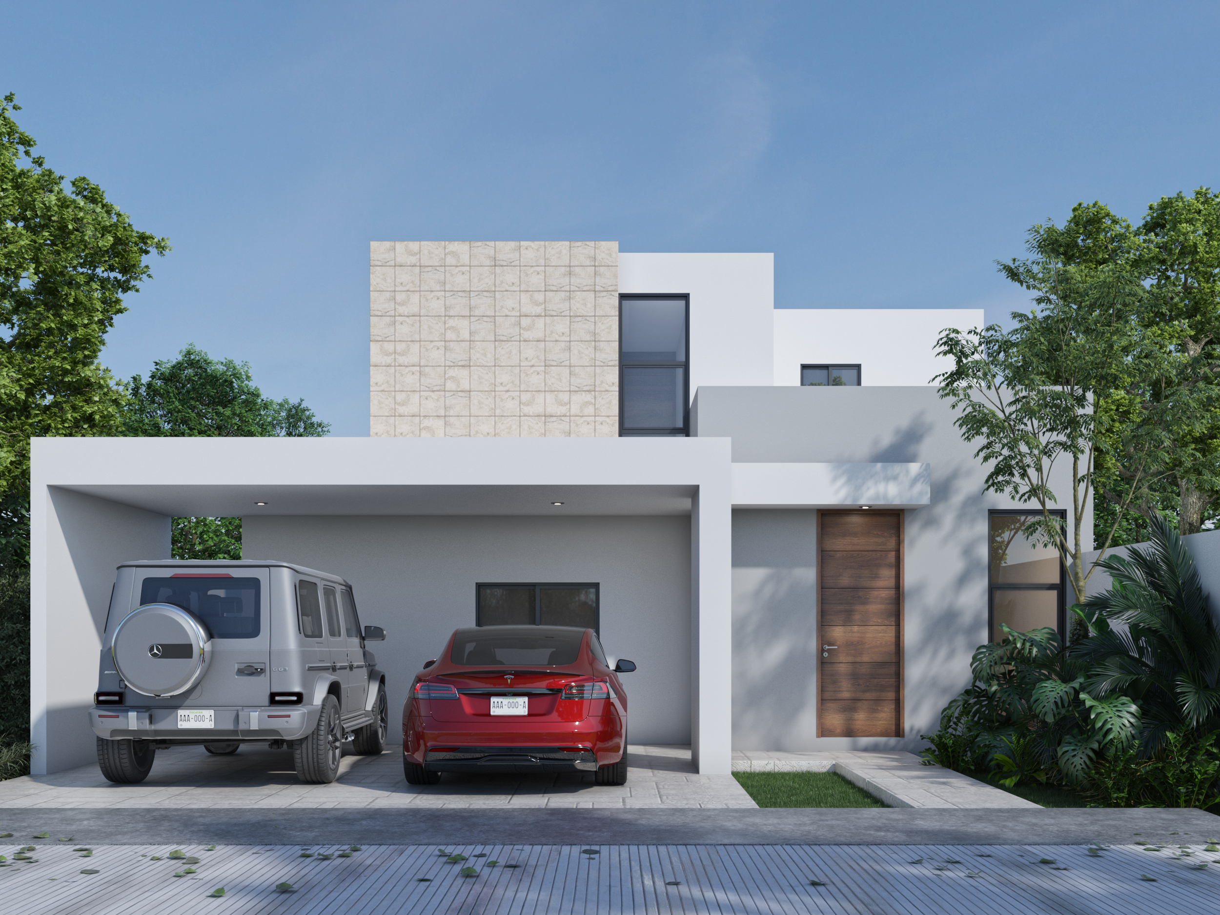 MODELO 11 209m2 FACHADA 2