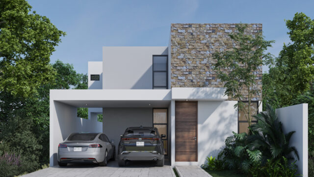 MODELO 9-146m2 FACHADA 1