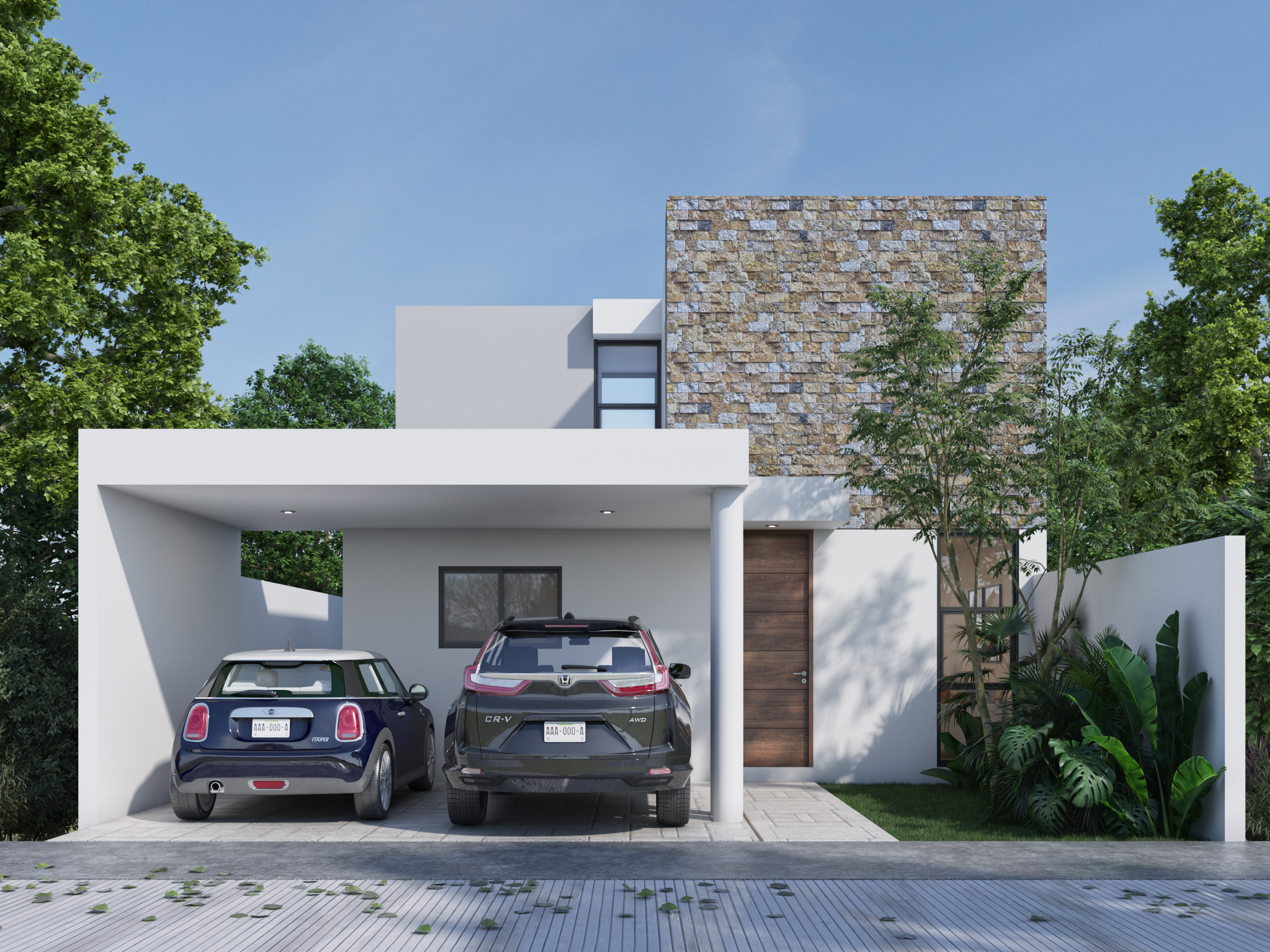 MODELO 9 167m2 FACHADA 1